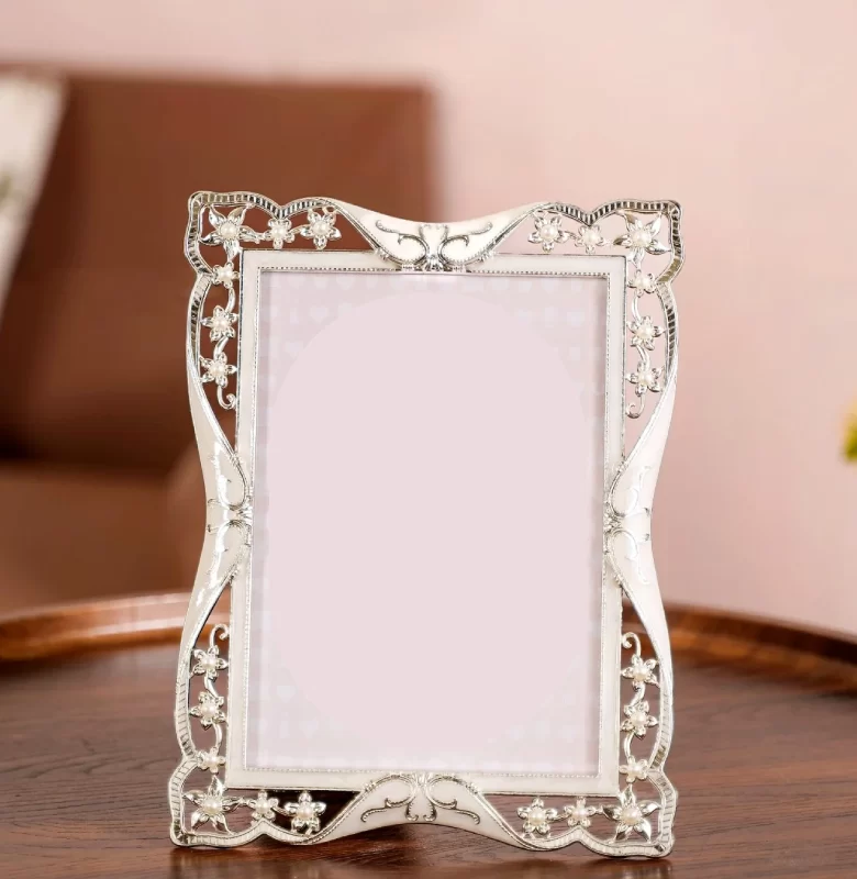 Pearl Cutwork Photo Frame Small 10x15cm